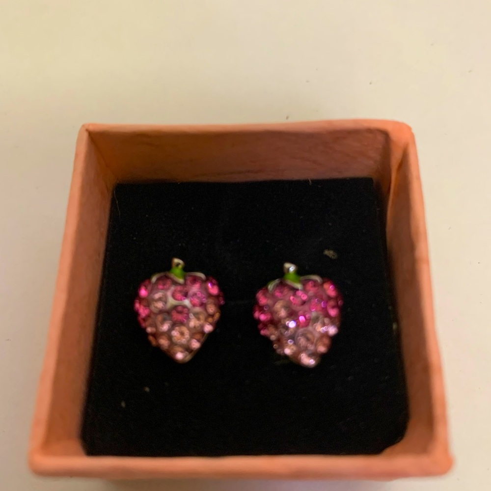 W- Strawberry Shortcake Earrings
